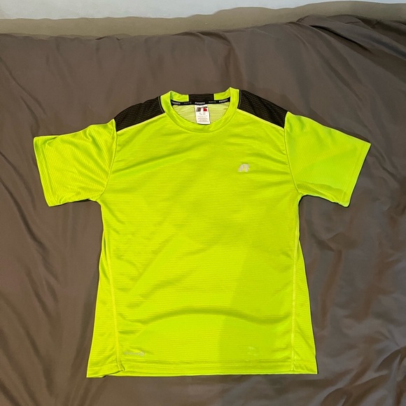 Russell Athletic Other - Russell Athletic Men's Performance T-Shirt Kid's XL (14-16) (Men's S) Lime Green